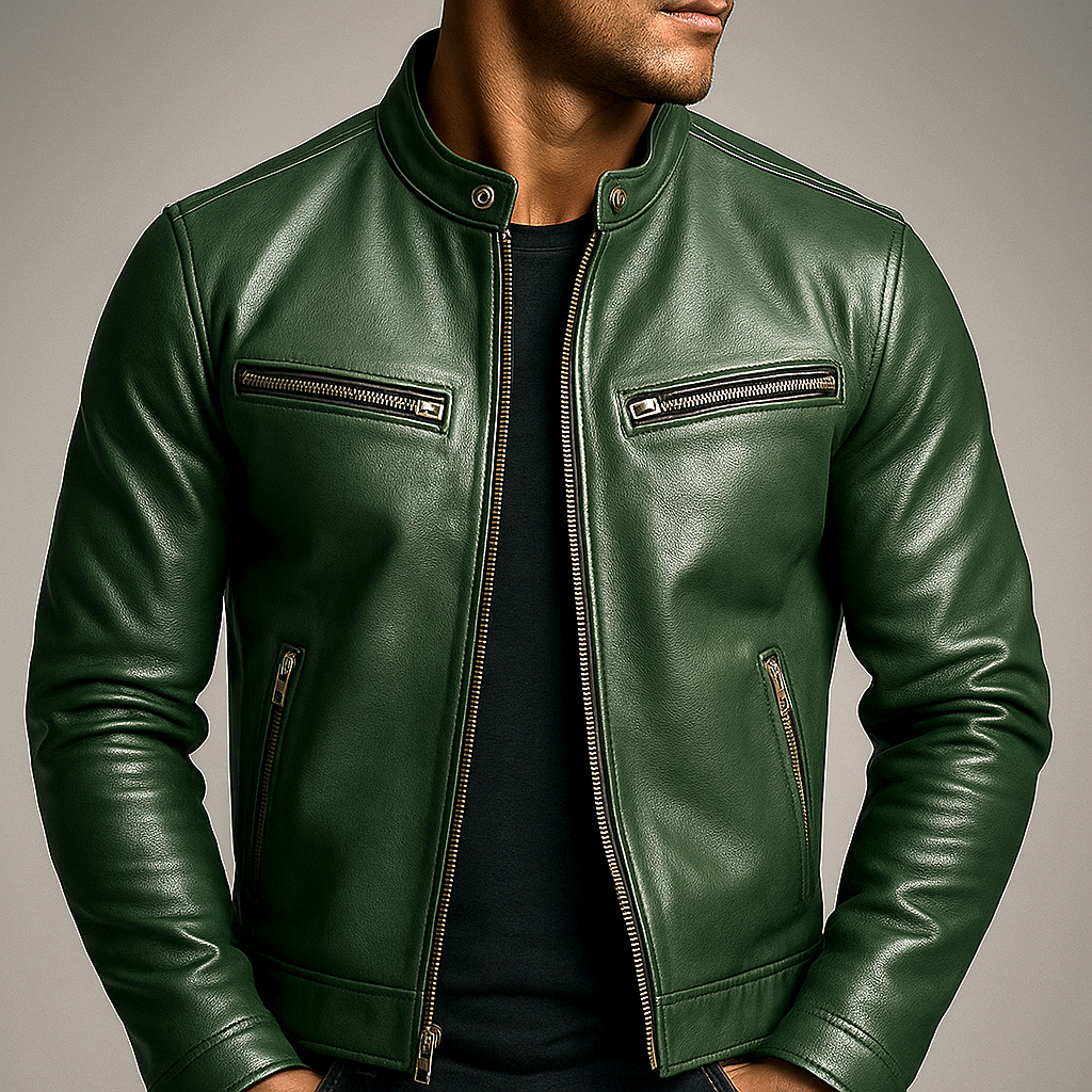 Enea – Giacca Uomo in Pelle