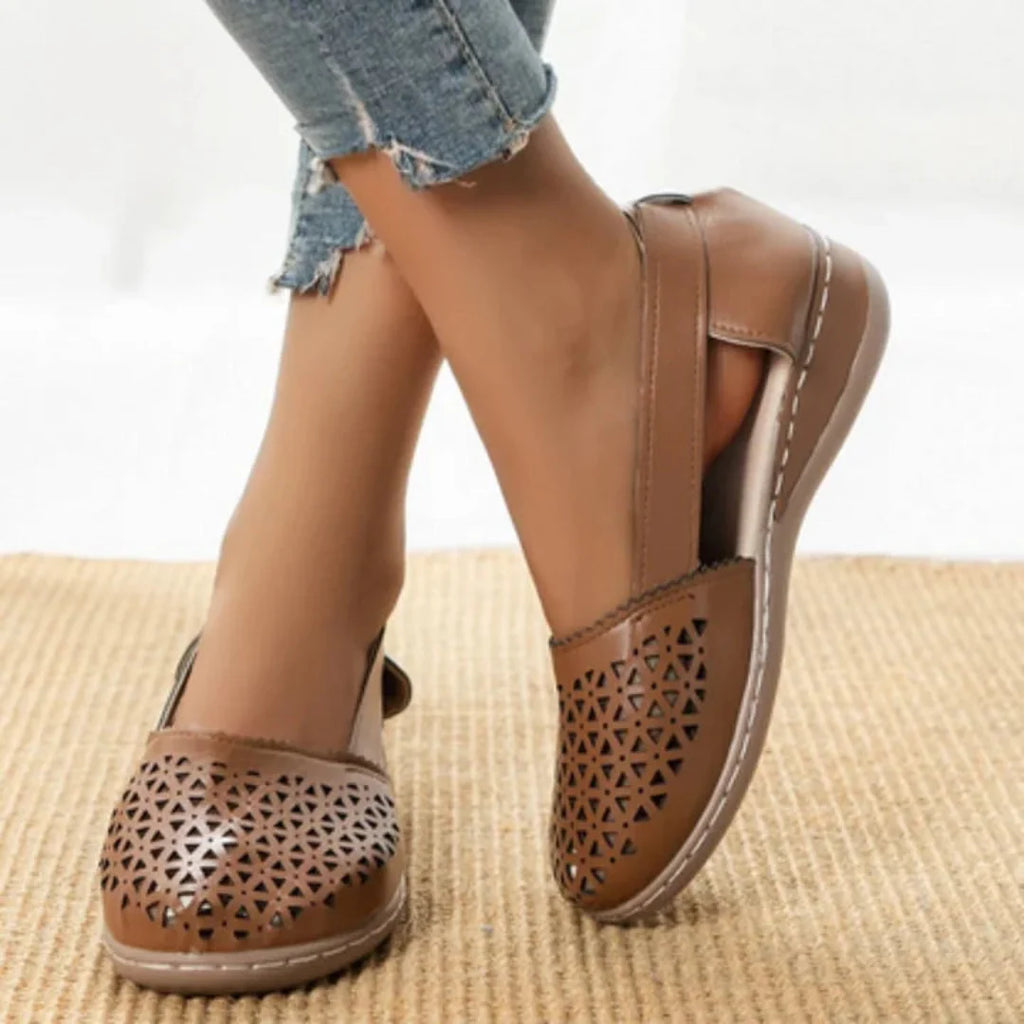 LUCIA – Sandali Donna Comfort con Tomaia Traforata