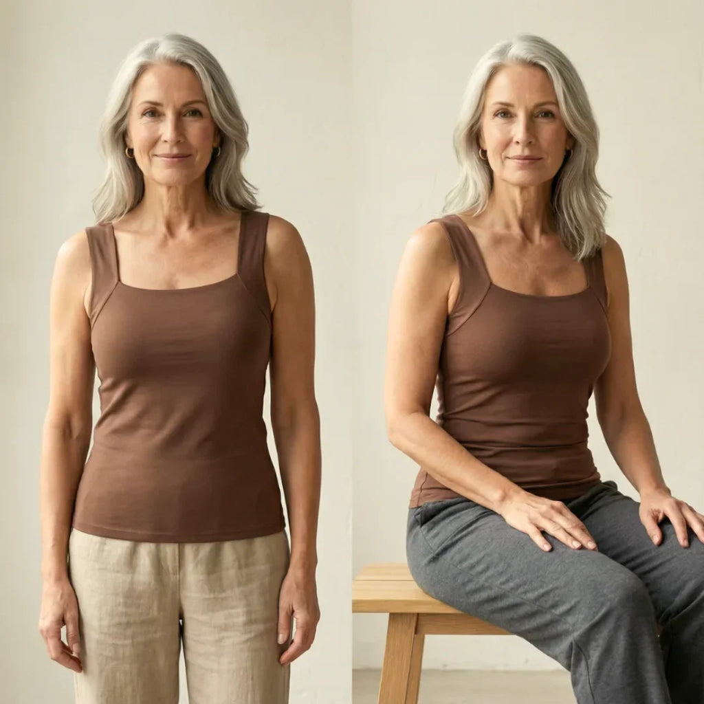 CREGGI - Canotta Con Reggiseno Integrato