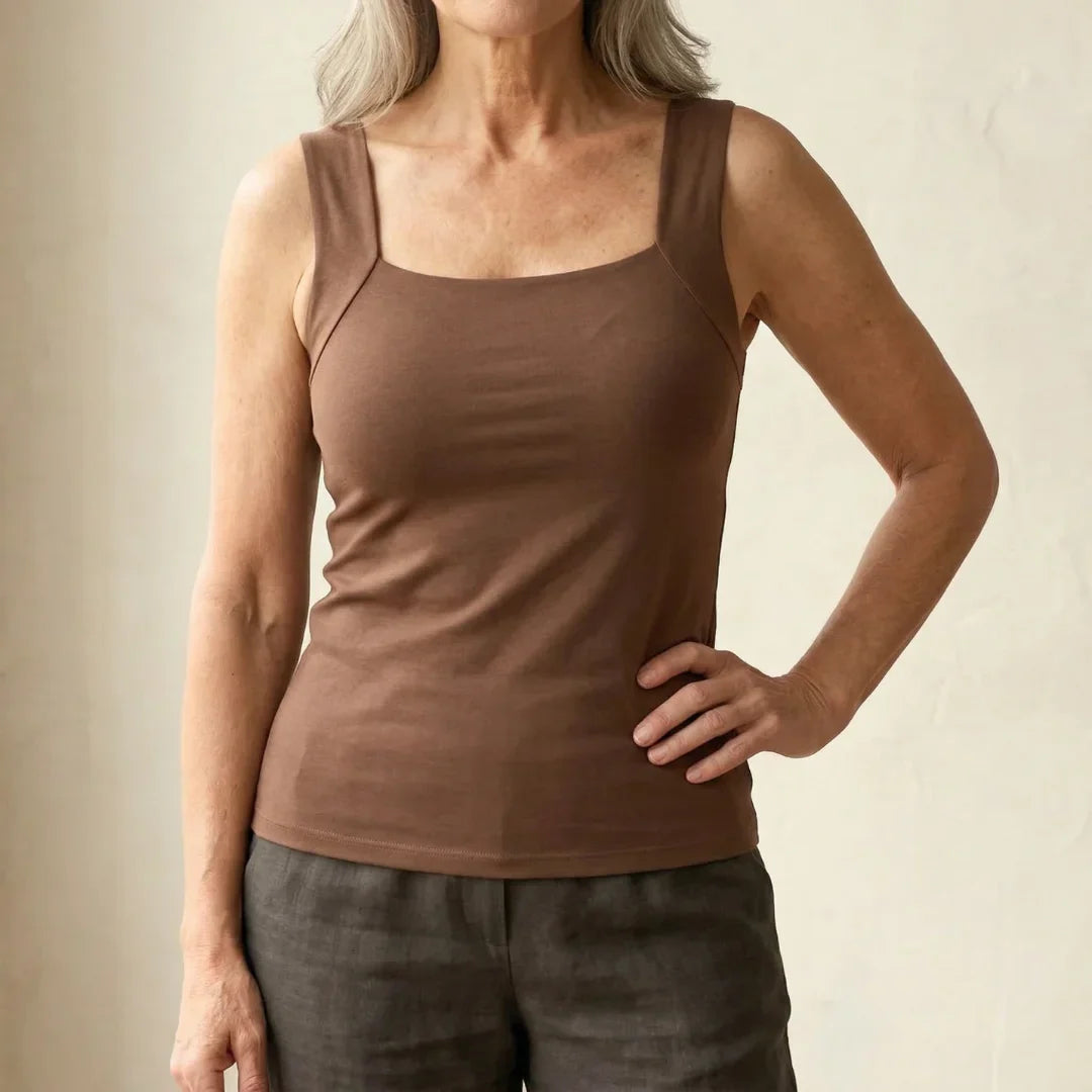 CREGGI - Canotta Con Reggiseno Integrato