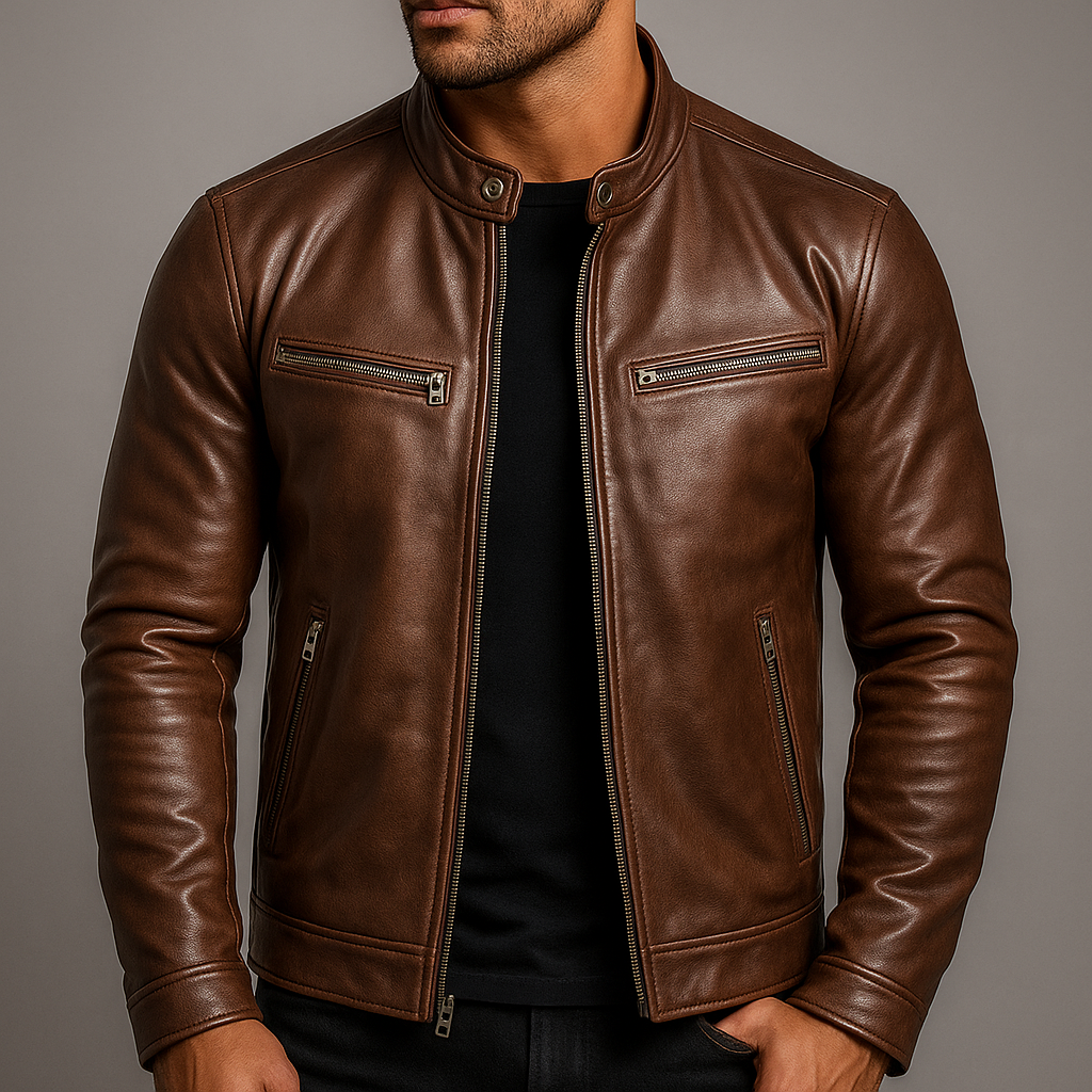 Enea – Giacca Uomo in Pelle
