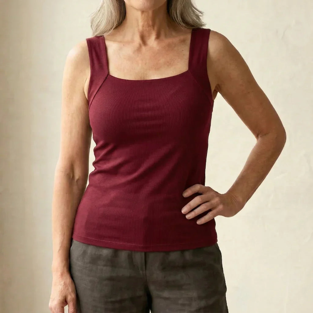 CREGGI - Canotta Con Reggiseno Integrato