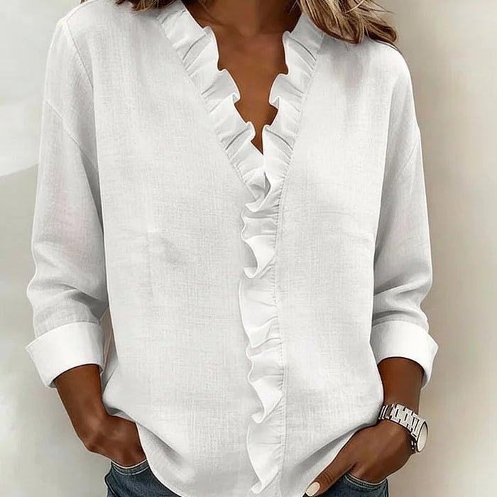 RIMINI – Blusa Donna con Ruches Frontali