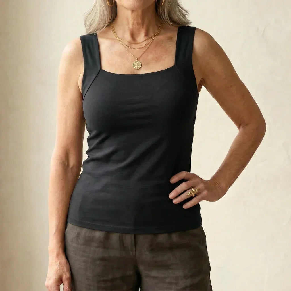 CREGGI - Canotta Con Reggiseno Integrato