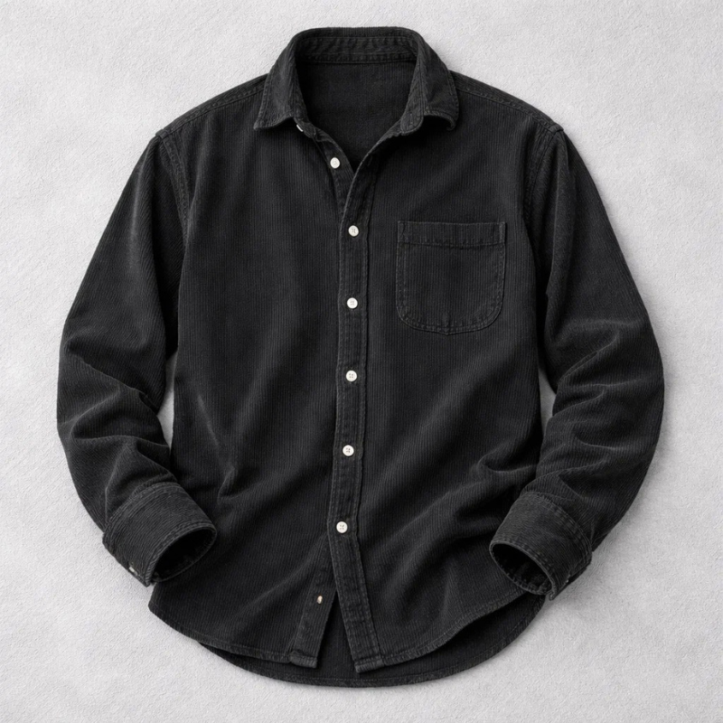 Gio – Camicia Uomo in Velluto a Coste