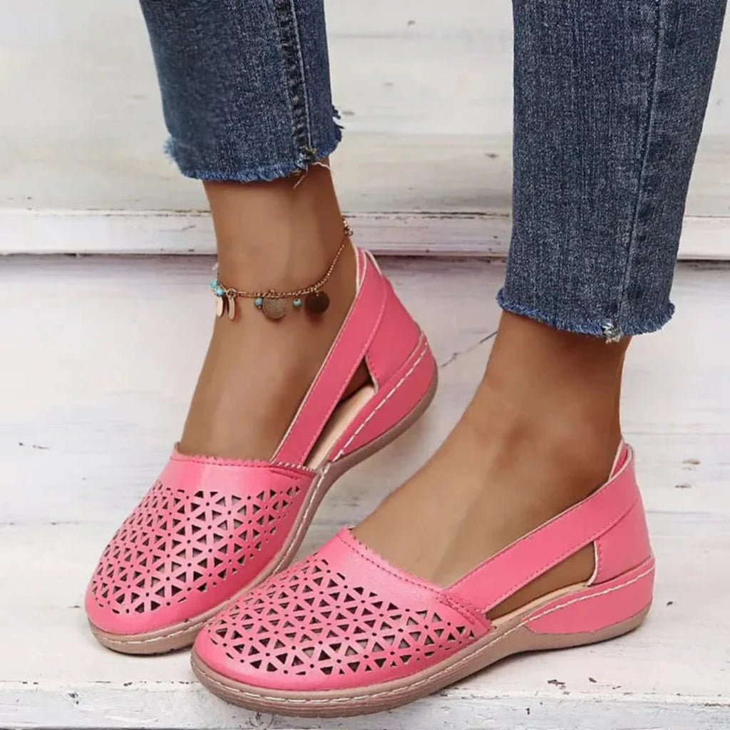 LUCIA – Sandali Donna Comfort con Tomaia Traforata