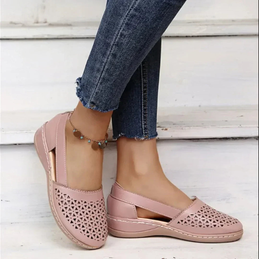 LUCIA – Sandali Donna Comfort con Tomaia Traforata