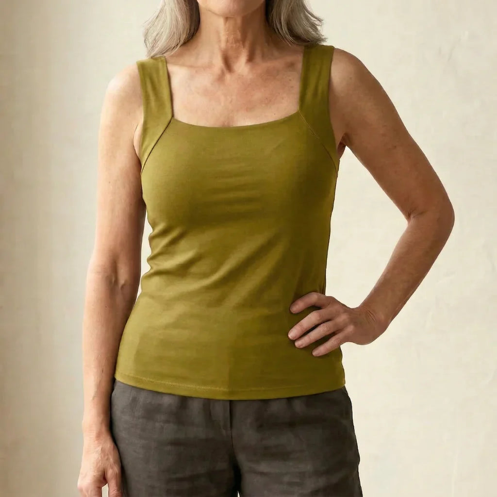 CREGGI - Canotta Con Reggiseno Integrato