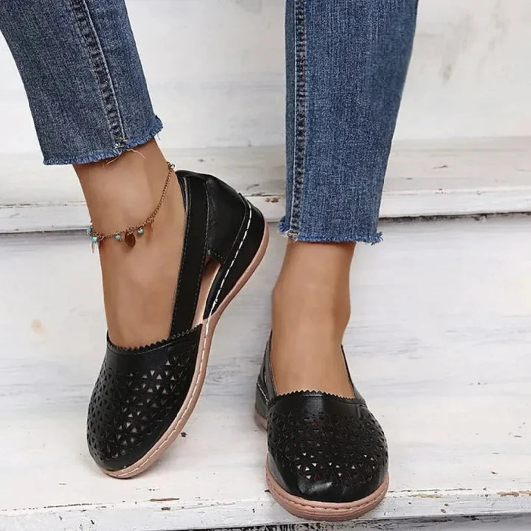 LUCIA – Sandali Donna Comfort con Tomaia Traforata