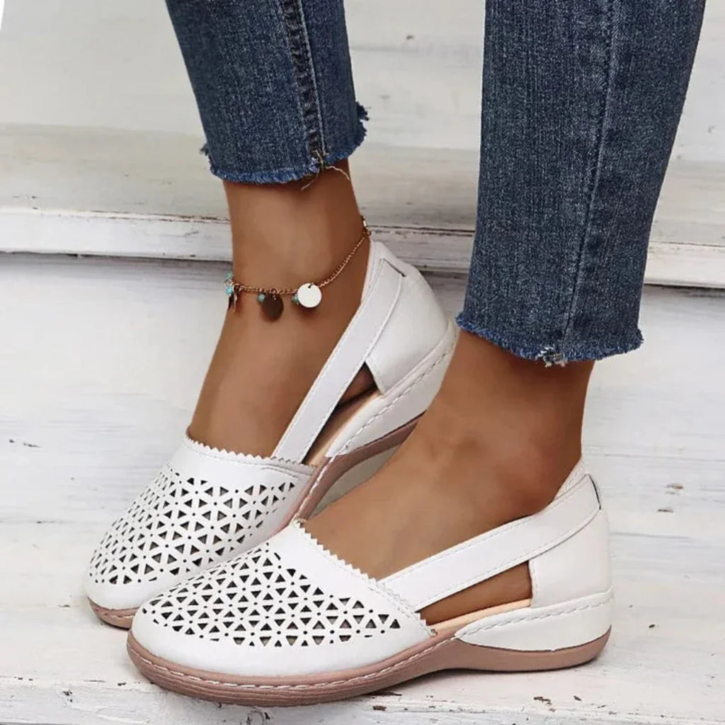 LUCIA – Sandali Donna Comfort con Tomaia Traforata