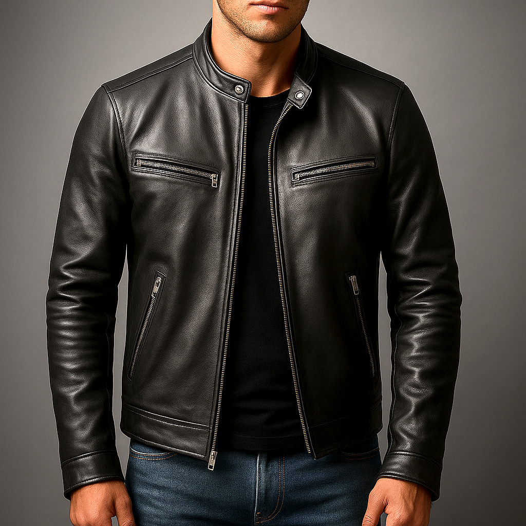 Enea – Giacca Uomo in Pelle
