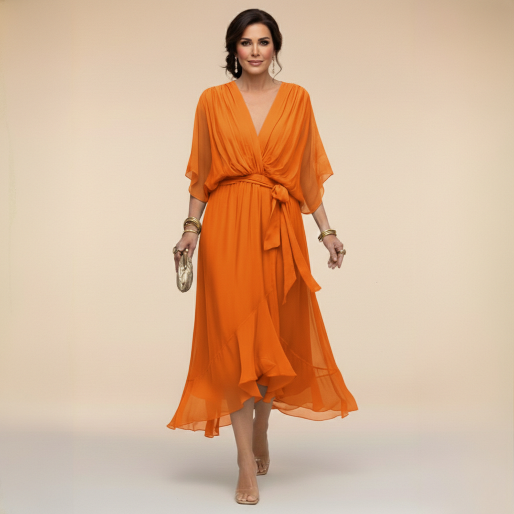 GIULIA – Vestito Donna in Chiffon