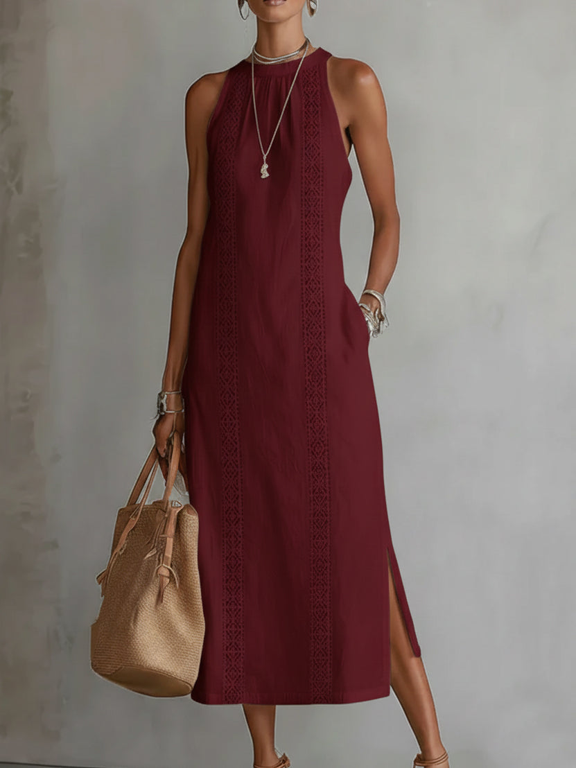 Abito Longuette Donna in Lino: Comfort Elegante per l'Estate 6
