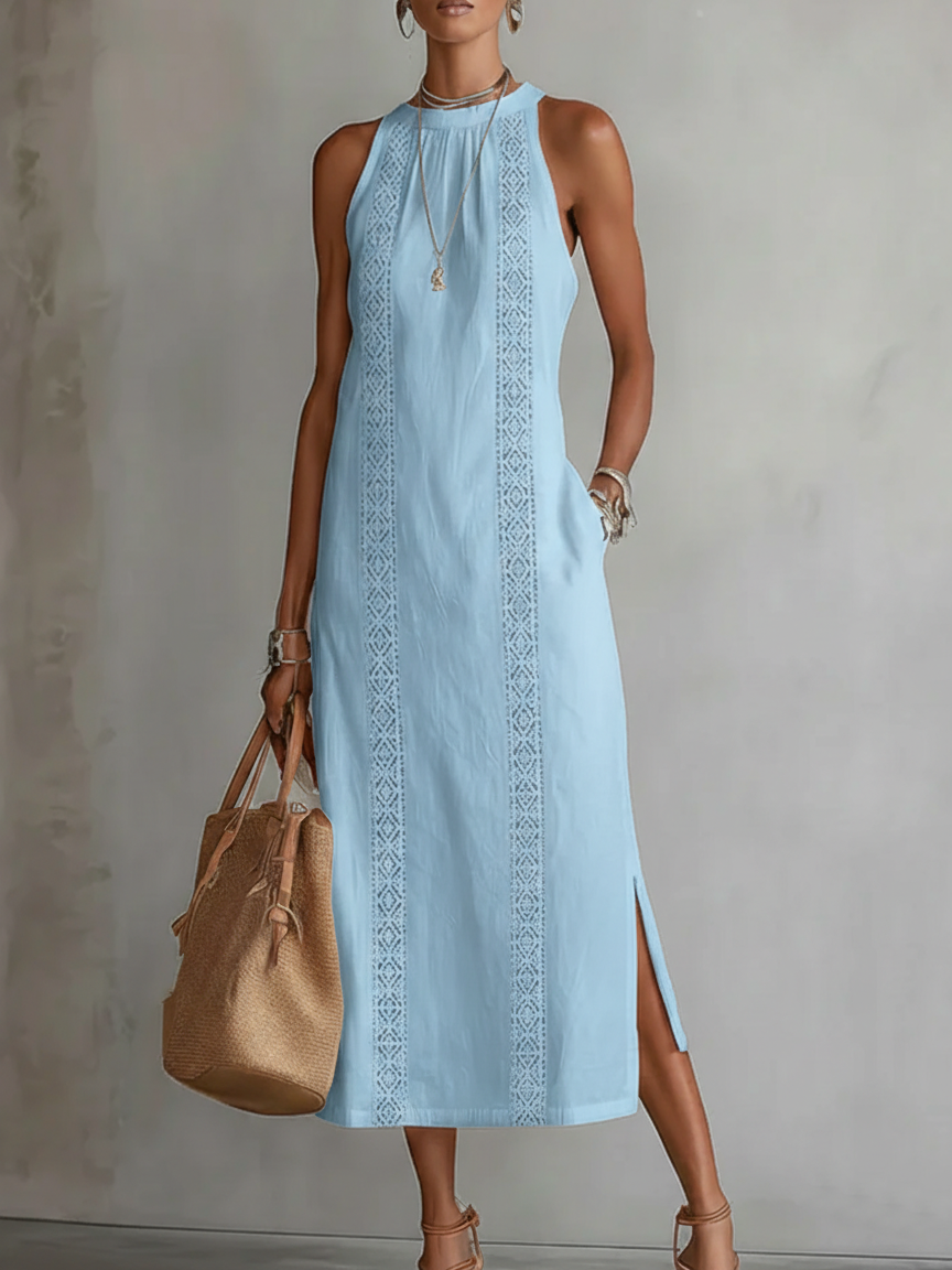 Abito Longuette Donna in Lino: Comfort Elegante per l'Estate 7