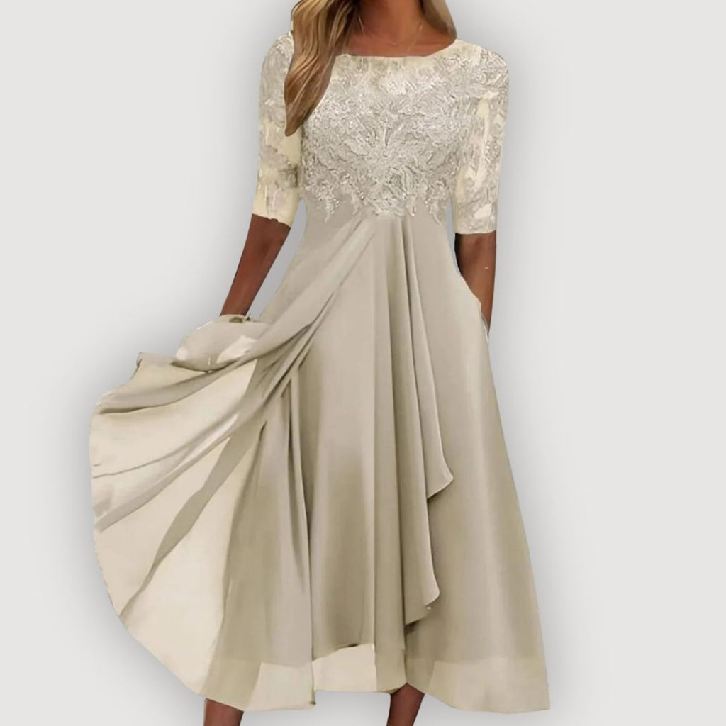 Abito Maria in Chiffon: Eleganza Femminile per Cerimonie Speciali 2