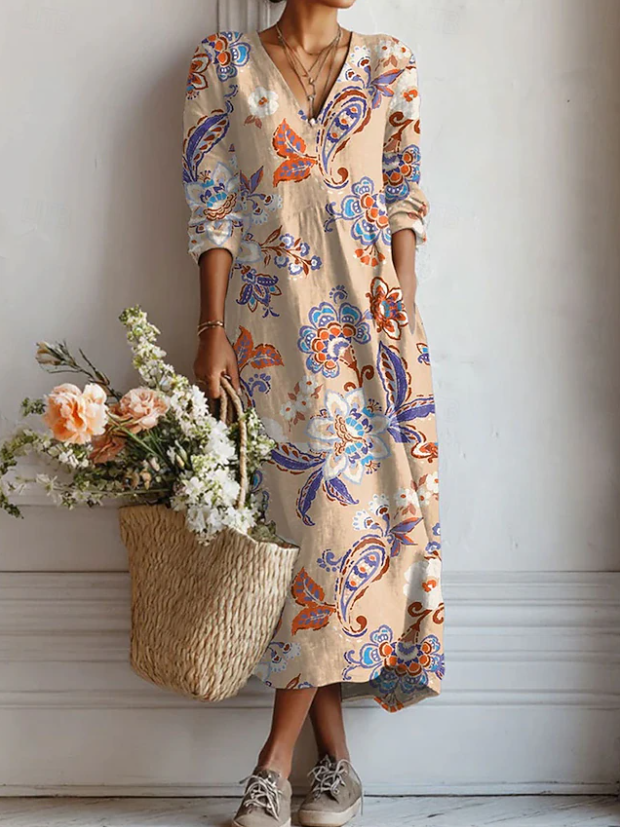 Abito Maxi Elegante: Comfort e Stile per Ogni Occasione 0