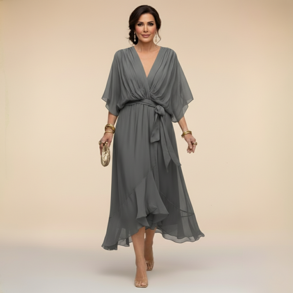 Abito Monica Midi: Eleganza e Comfort per Cerimonie e Occasioni Speciali 12