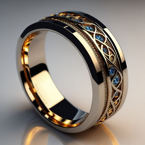 Anello Infinito Dorato Vintage: Eleganza senza tempo per ogni occasione 0