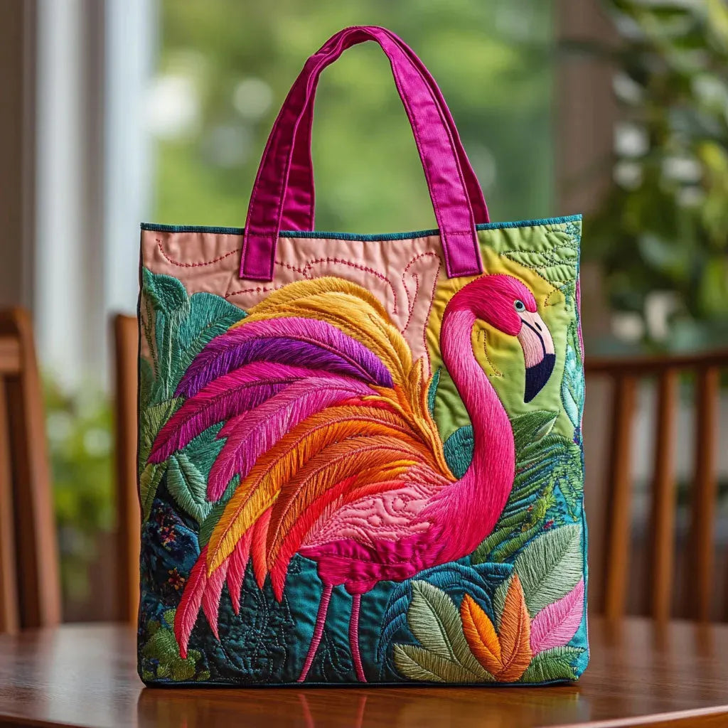 Borsa A Tracolla Donna con Fenicottero: Stile Vivace per Ogni Giorno 0