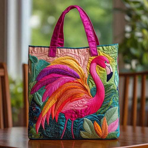 Borsa A Tracolla Donna con Fenicottero: Stile Vivace per Ogni Giorno 0