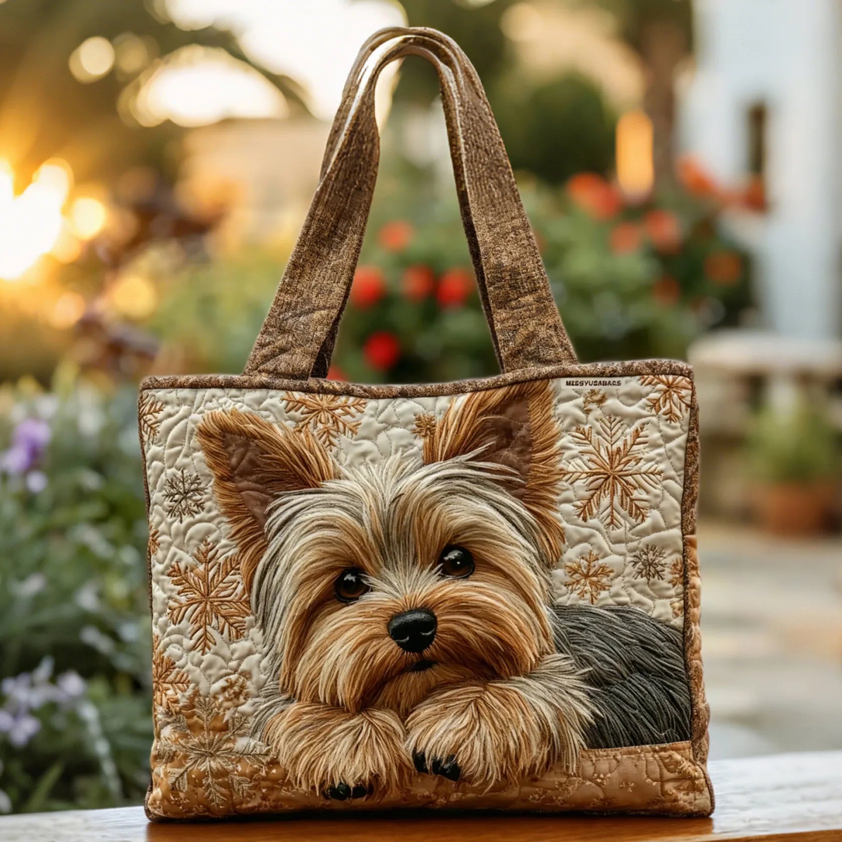 Borsa Trapuntata Yorkie: Eleganza e Spazio per Ogni Occasione 0
