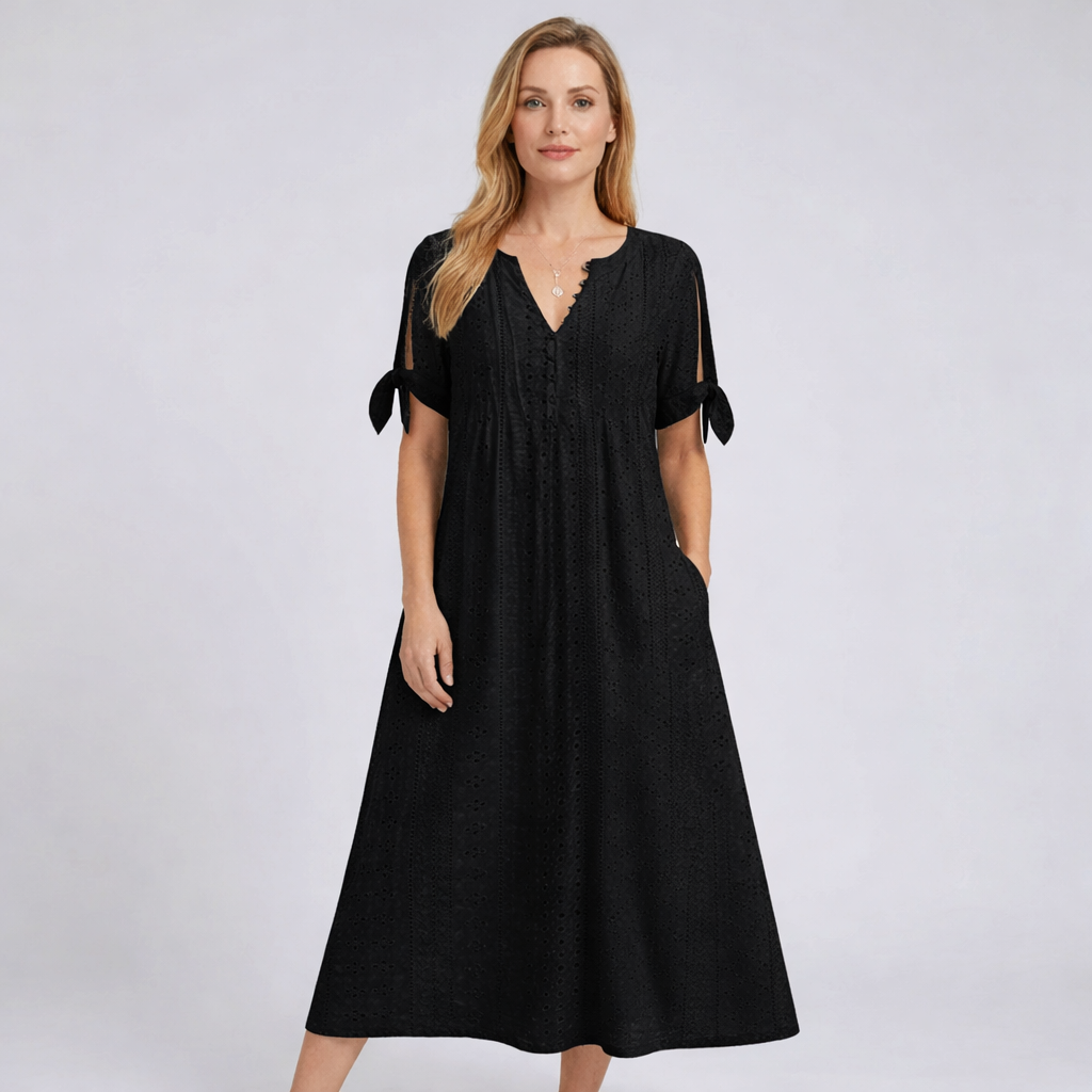 ALICE – Vestito Donna Midi in Sangallo