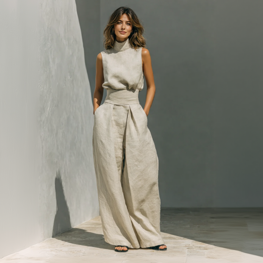 PATRIZIA – Completo Donna in Lino