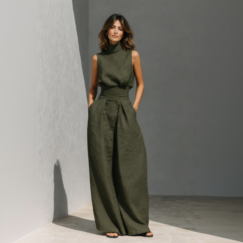 PATRIZIA – Completo Donna in Lino