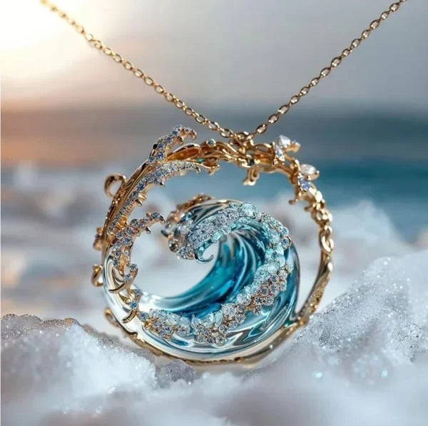 Collana del Giuramento dell'Oceano: Eleganza Unica per Ogni Occasione 0