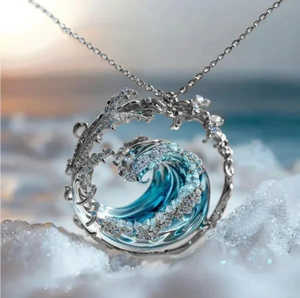 Collana del Giuramento dell'Oceano: Eleganza Unica per Ogni Occasione 1