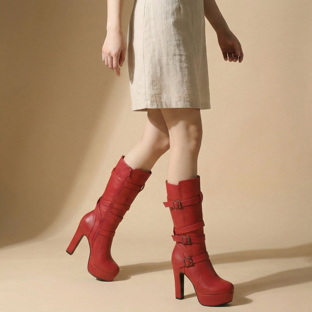 VALENTINA – Stivali Donna con Fibbia