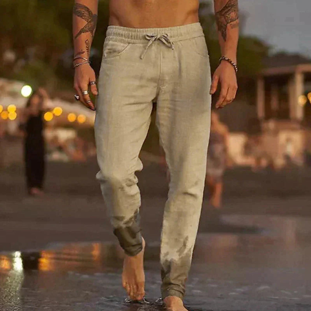 Vasco – Pantaloni Uomo Leggeri con Coulisse