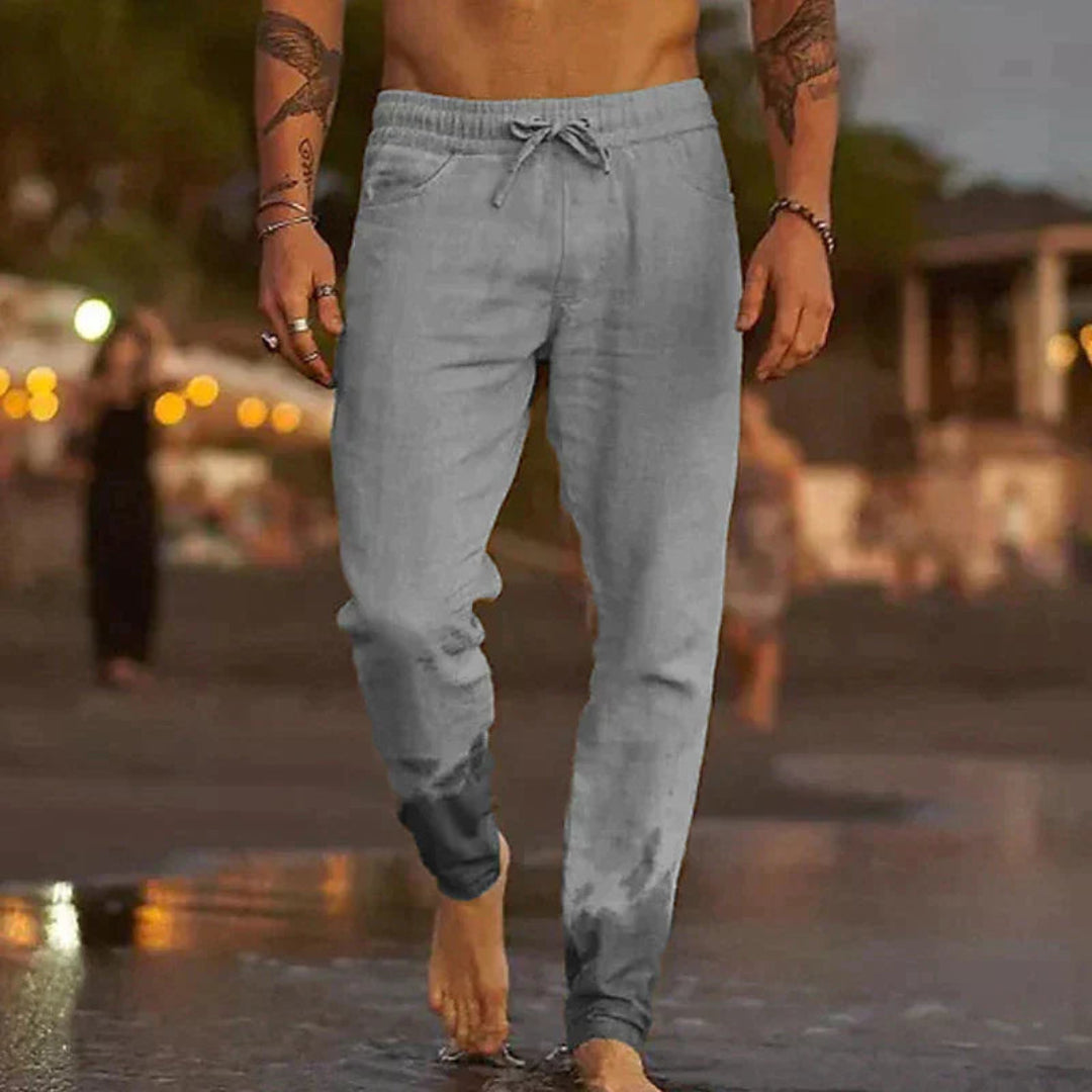 Vasco – Pantaloni Uomo Leggeri con Coulisse