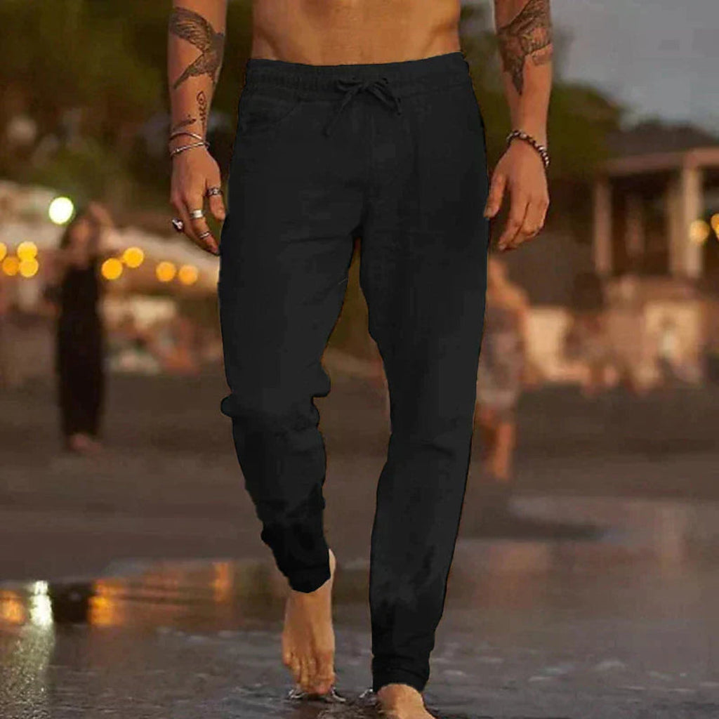 Vasco – Pantaloni Uomo Leggeri con Coulisse