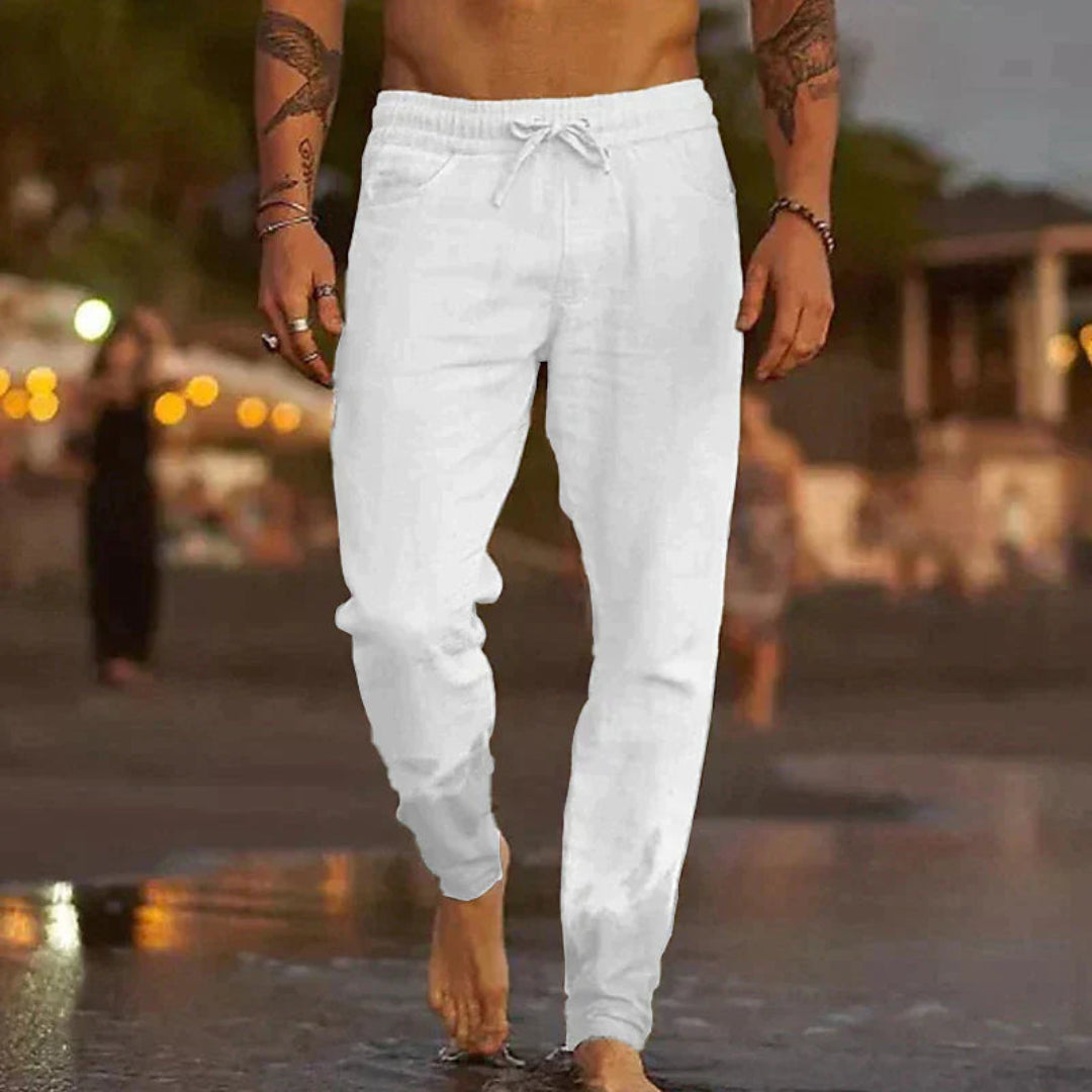 Vasco – Pantaloni Uomo Leggeri con Coulisse