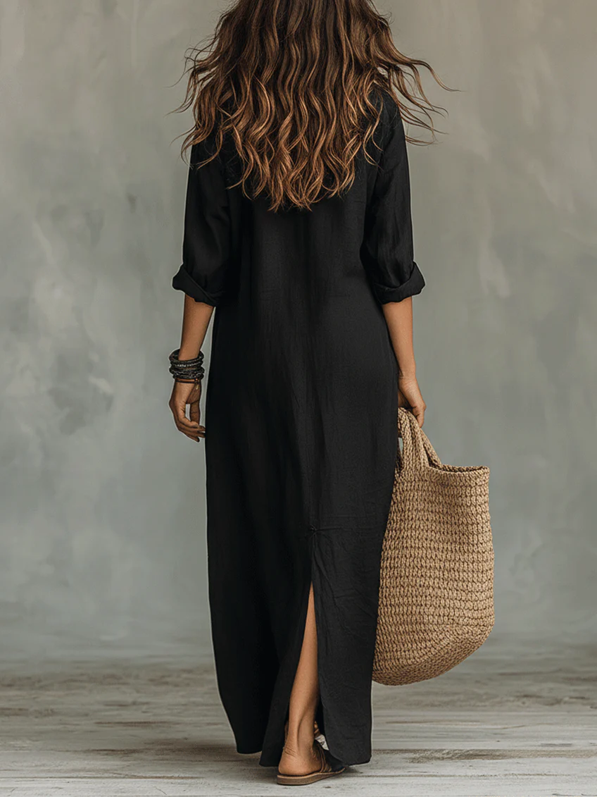 Maxi Abito Willow: Eleganza e Comfort per Cerimonie e Occasioni Speciali 2