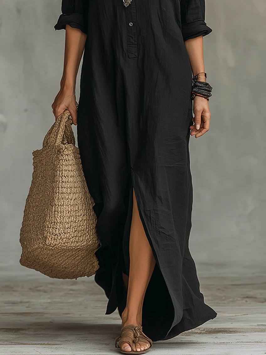 Maxi Abito Willow: Eleganza e Comfort per Cerimonie e Occasioni Speciali 4