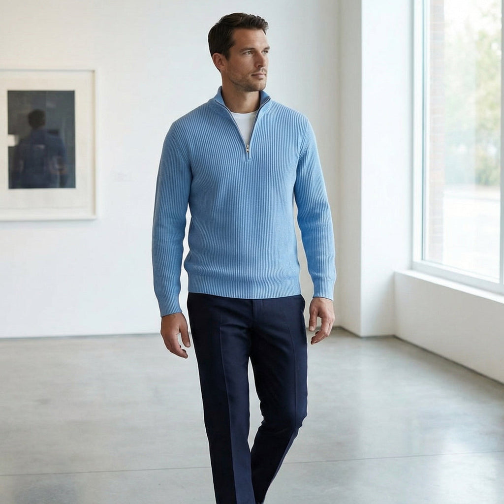 Tommaso – Maglione Uomo con Zip