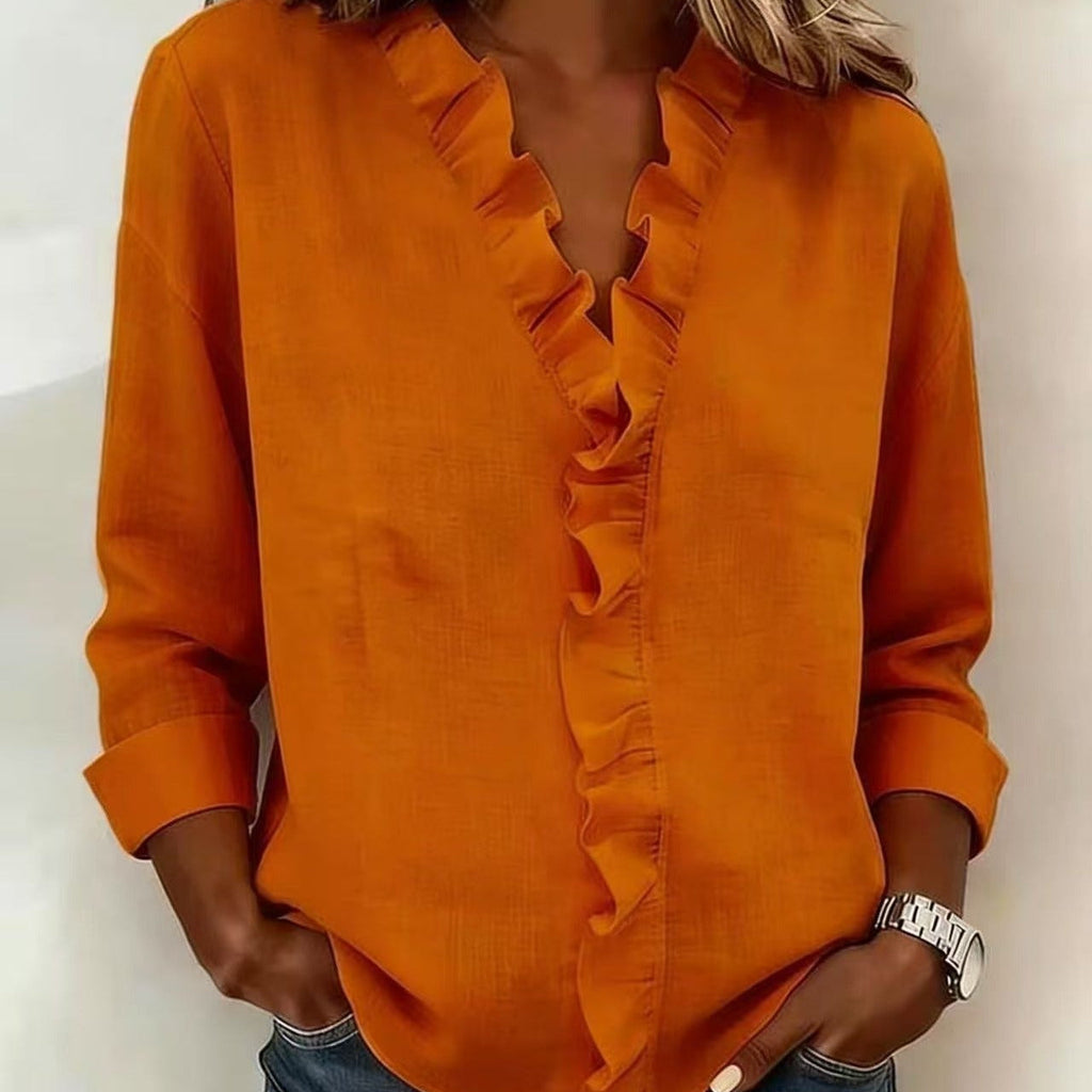 RIMINI – Blusa Donna con Ruches Frontali
