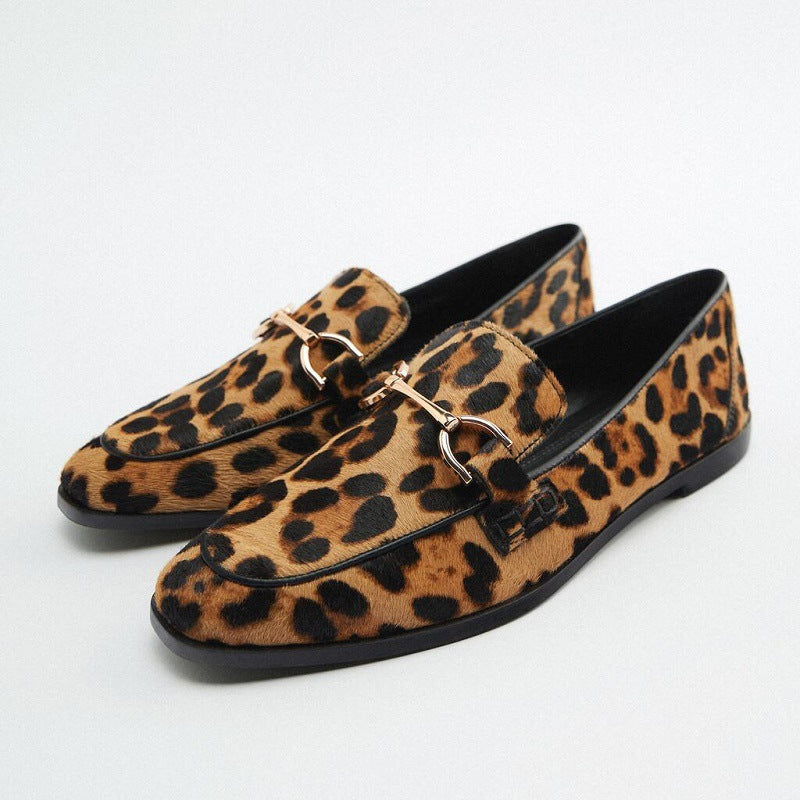 Adrianna - Mocassini Leopardo Audace