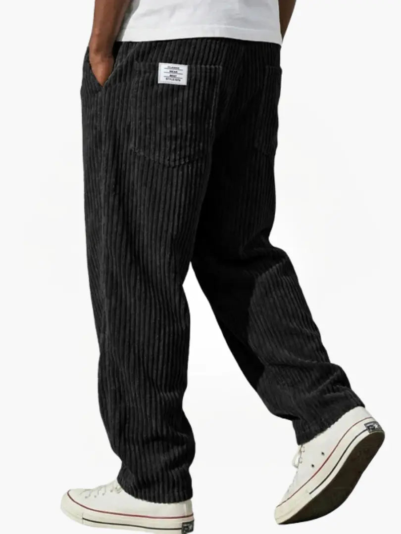 Pantaloni Uomo in Velluto a Coste Rilassati per Stile Quotidiano 7