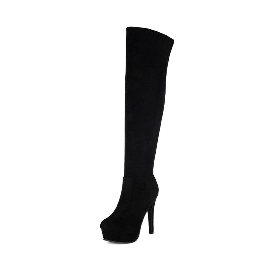 VITTORIA – Stivali Donna in Camoscio
