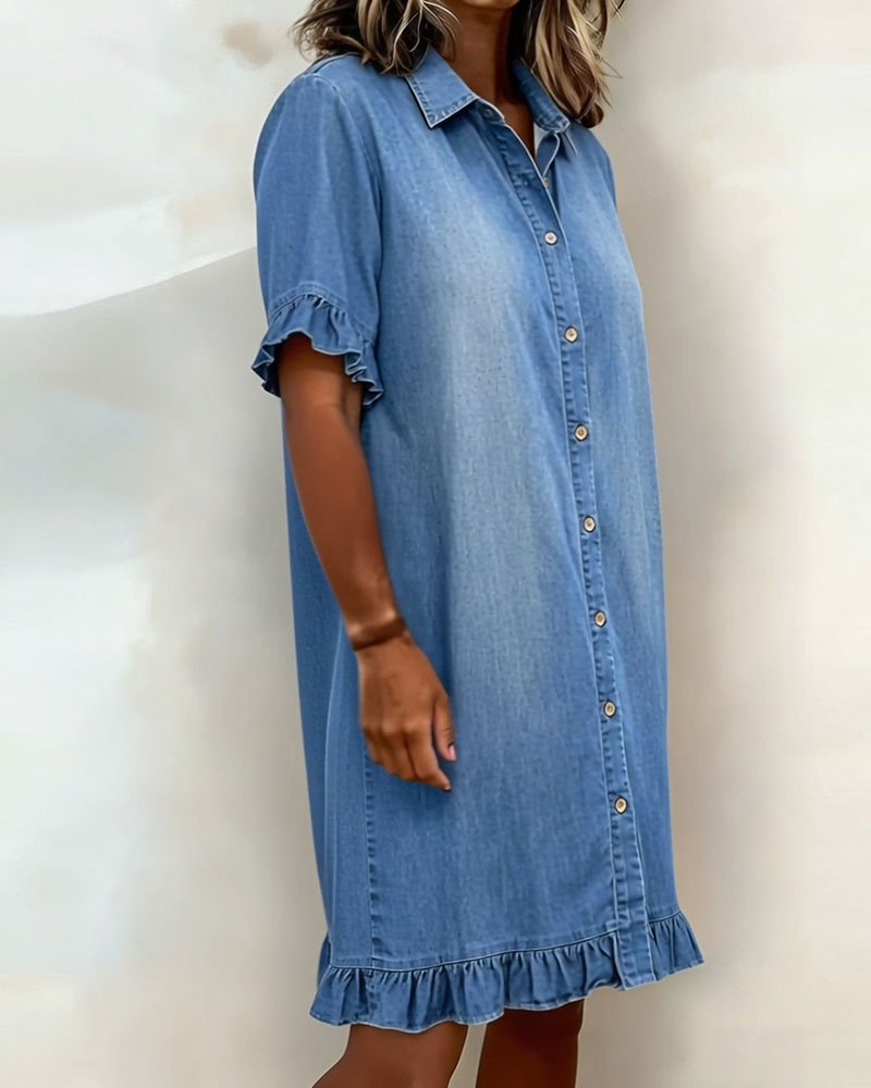 MARIA - Abito in Denim Comodo