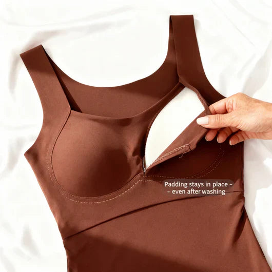 CREGGI - Canotta Con Reggiseno Integrato