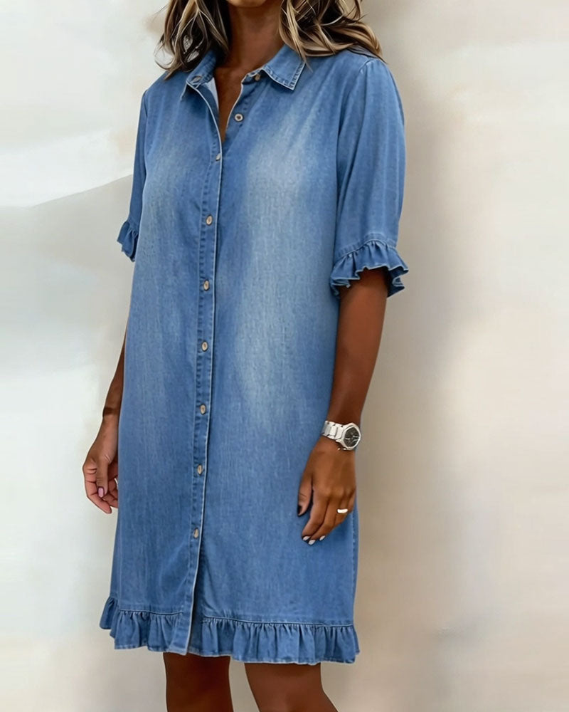 MARIA - Abito in Denim Comodo
