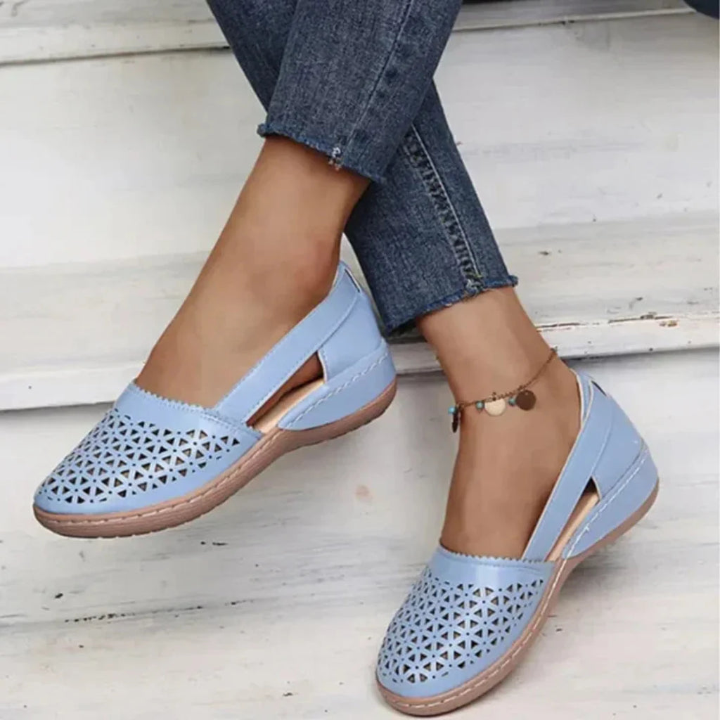 LUCIA – Sandali Donna Comfort con Tomaia Traforata