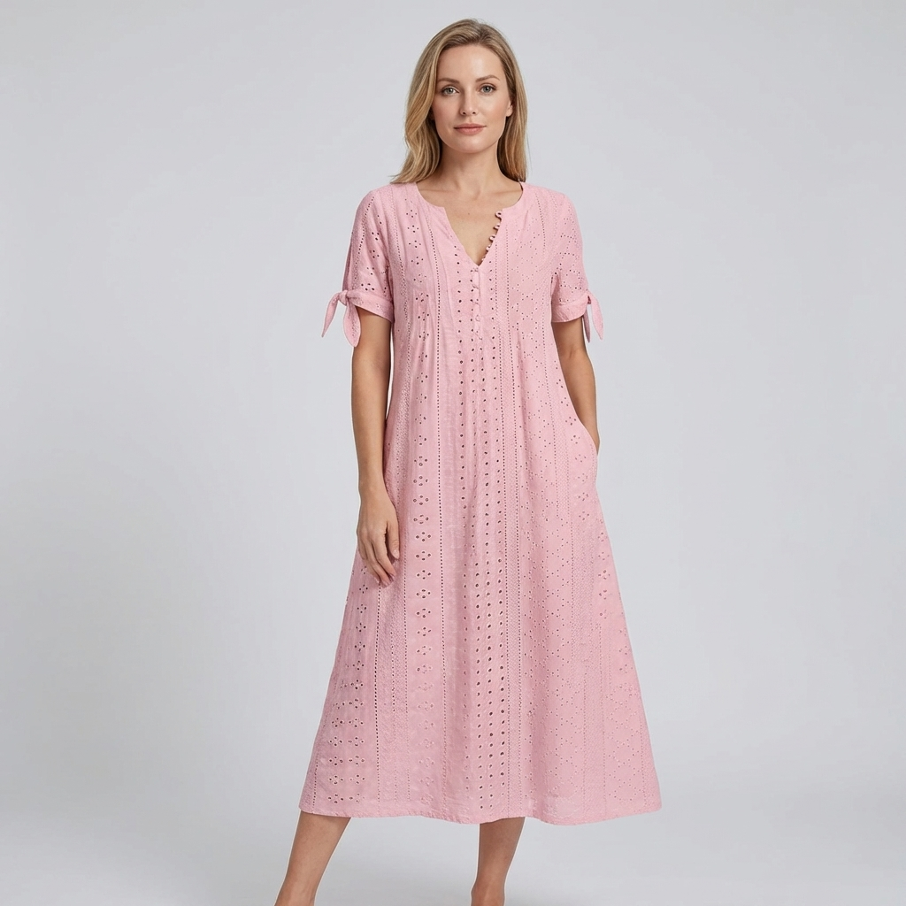 ALICE – Vestito Donna Midi in Sangallo