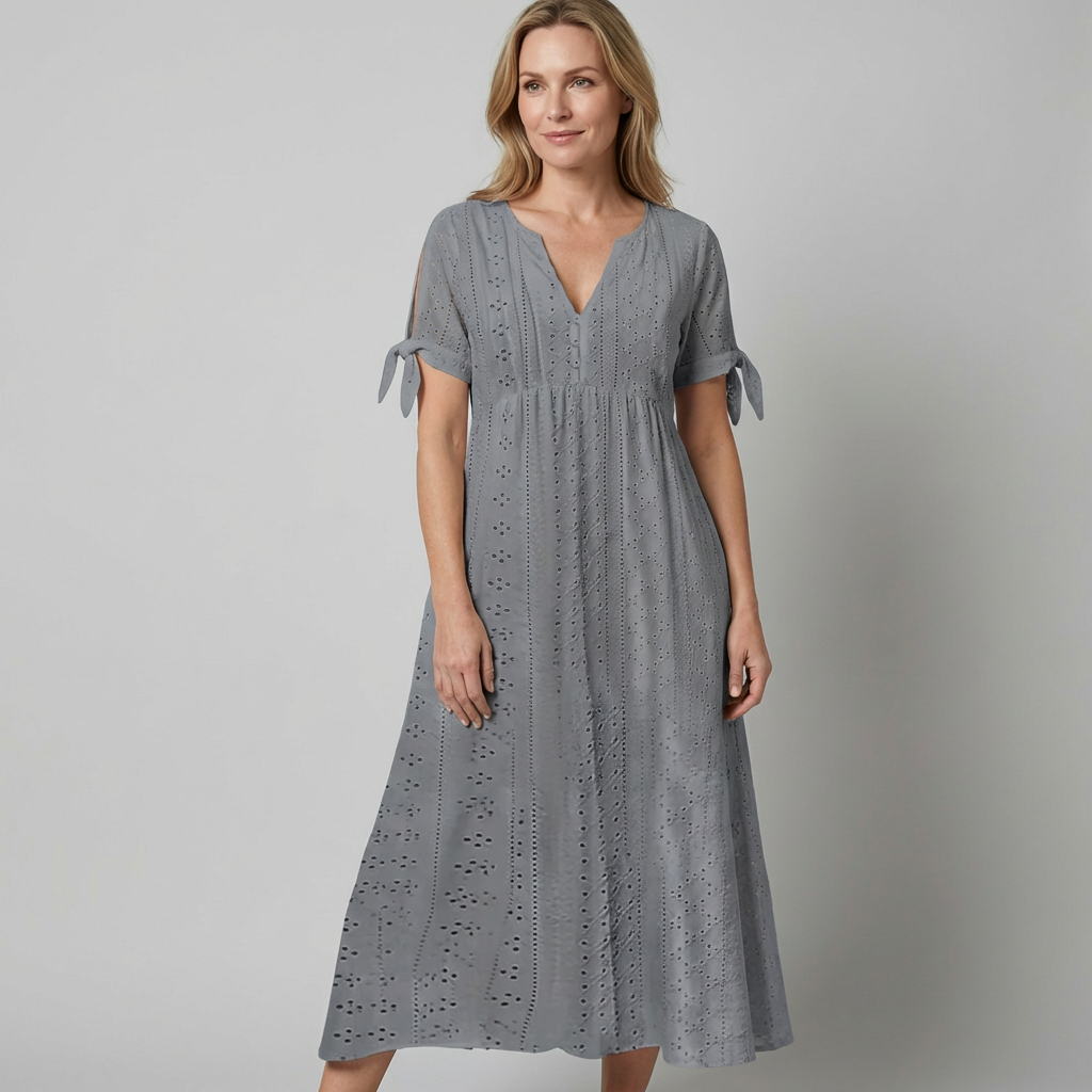 ALICE – Vestito Donna Midi in Sangallo