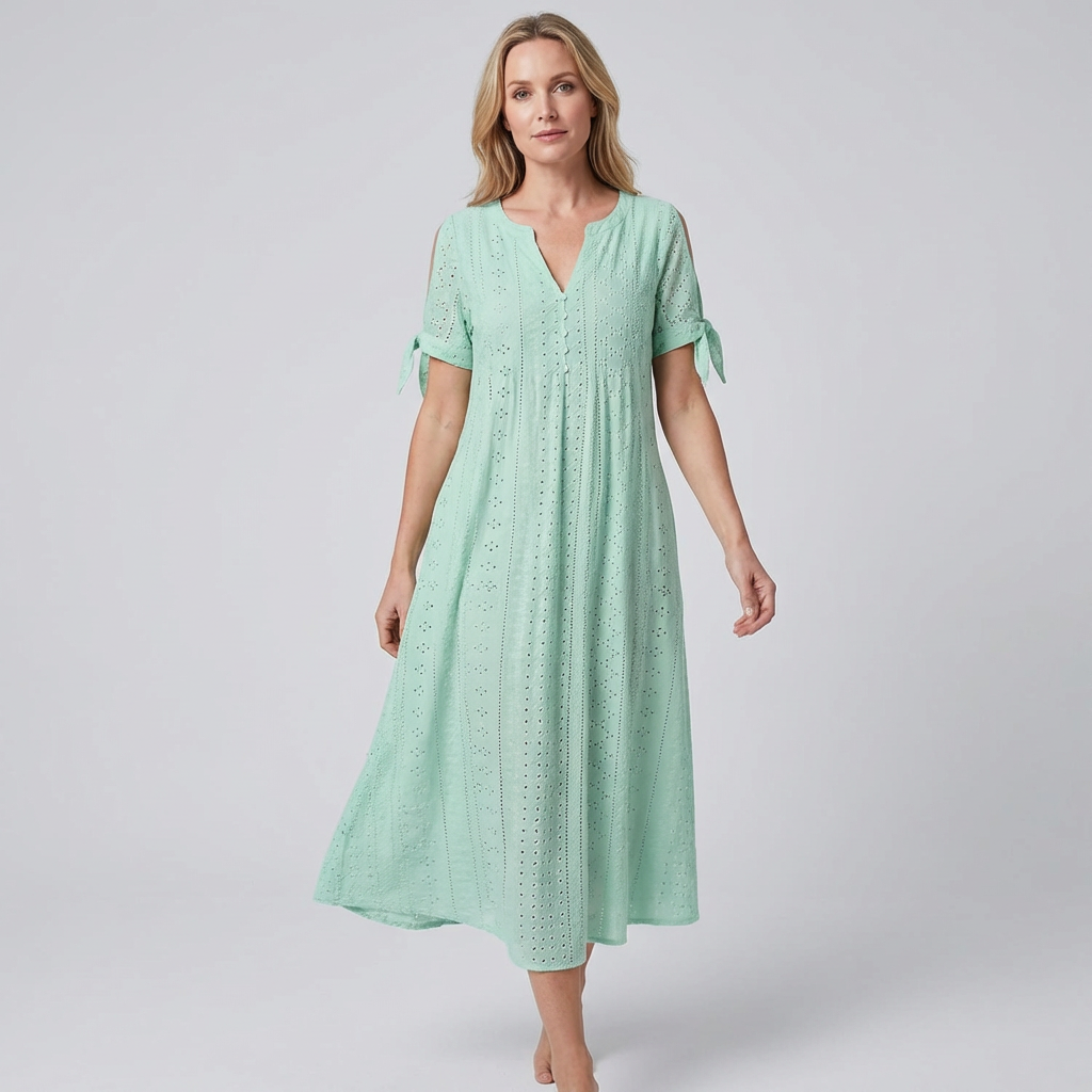 ALICE – Vestito Donna Midi in Sangallo