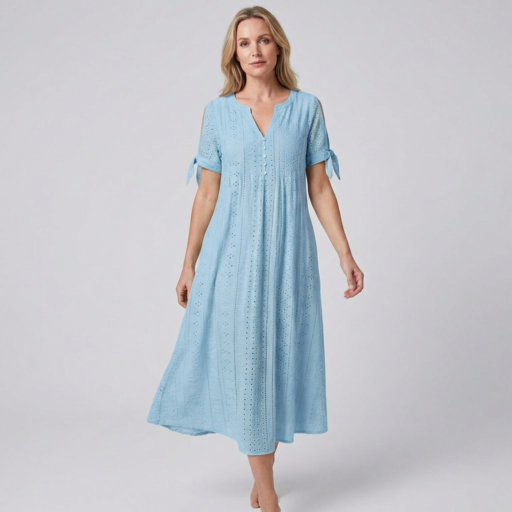 ALICE – Vestito Donna Midi in Sangallo